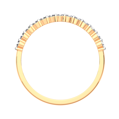 Кольцо из розового золота с бриллиантом 2D00310.14K.R.ZZ фото 4