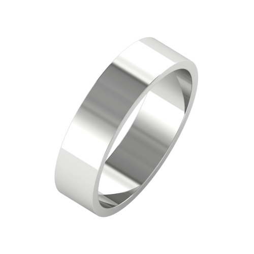 Кольцо обручальное из серебра 0145007