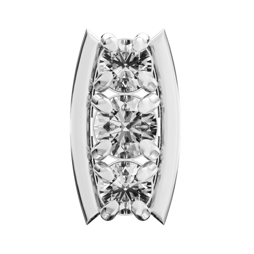 Подвеска из серебра с фианитами 0440224 фото 4