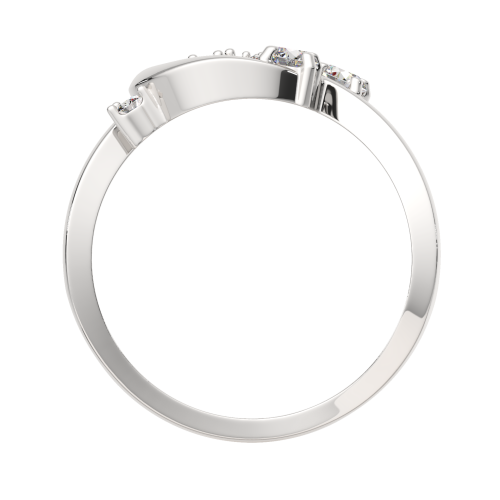 Кольцо из серебра с фианитом 0210509 фото 4