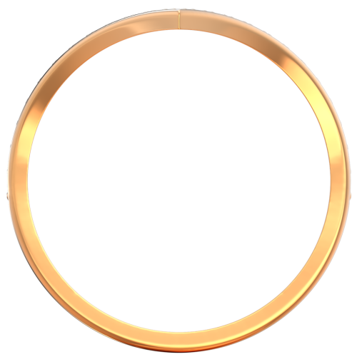 Кольцо из розового золота с фианитом 210489-CD фото 3