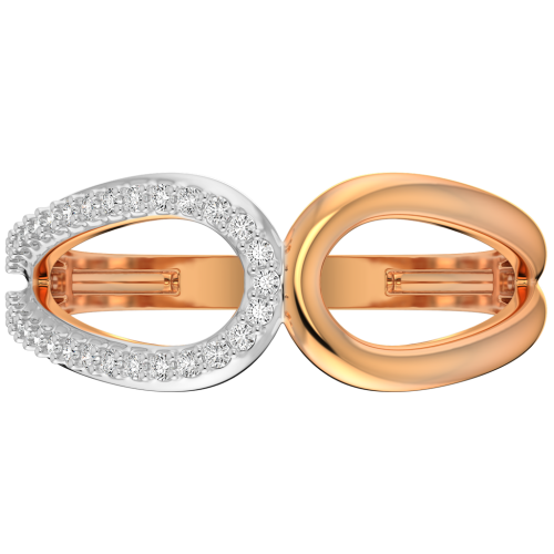 Кольцо из розового золота с фианитом 210800.9K.R фото 2