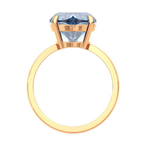 Кольцо из розового золота с топазом 2S4029.14K.R фото 4