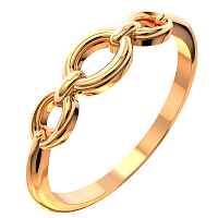 Кольцо из розового золота 200253.9K.R