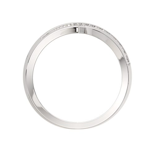 Кольцо из серебра с фианитом 0210984 фото 4