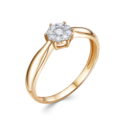 Кольцо из розового золота с бриллиантом 11603-151-00-00