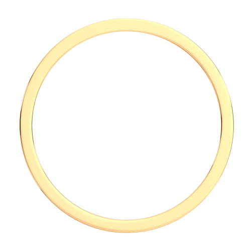 Кольцо обручальное из розового золота с бриллиантом 1D50104.14K.R фото 4