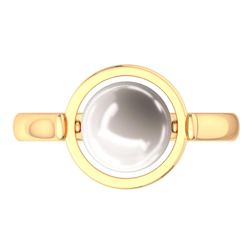 Кольцо из розового золота с жемчугом 210666.9K.R.SP фото 4