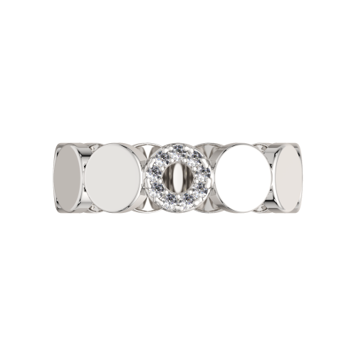 Кольцо из серебра с фианитом 02101241 фото 3