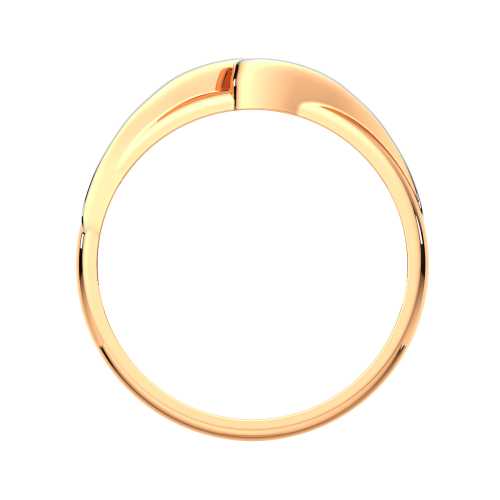 Кольцо из розового золота с бриллиантом 2D00110.14K.R фото 4