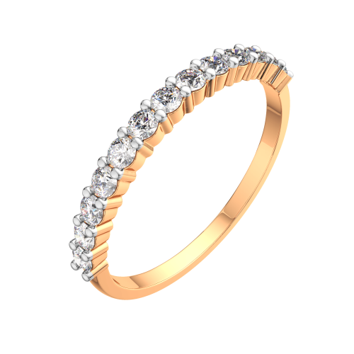 Кольцо из розового золота с бриллиантом 2D00310.14K.R.ZZ фото 2