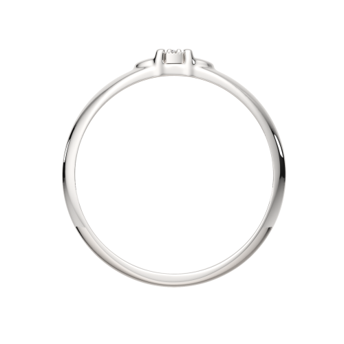 Кольцо из серебра с бриллиантом 02D0102.ZZ фото 4