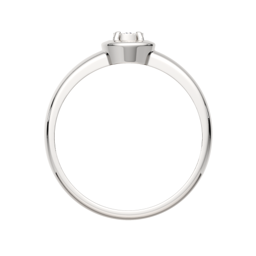 Кольцо из серебра с бриллиантом 02D0066.ZZ фото 4