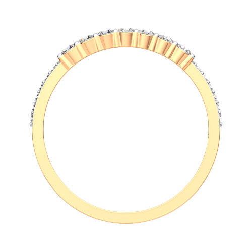 Кольцо из розового золота с фианитом 210901.14K.R.ZZ фото 4