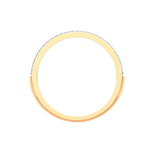 Кольцо из розового золота с бриллиантом 2D00341.14K.R фото 4