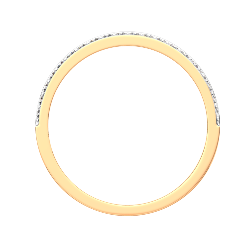 Кольцо из розового золота с бриллиантом 2D00316.14K.R фото 4