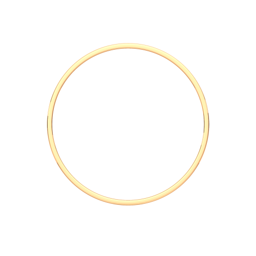 Кольцо обручальное из розового золота 105021.14K.R фото 4