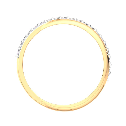 Кольцо из розового золота с фианитом 210755.9K.R фото 4