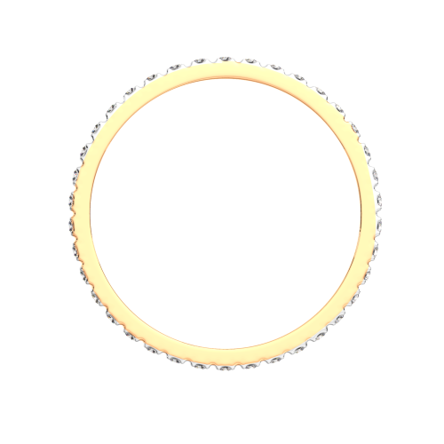Кольцо из розового золота с бриллиантом 28D0001.14K.R фото 4
