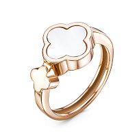Кольцо из розового золота 110060 п