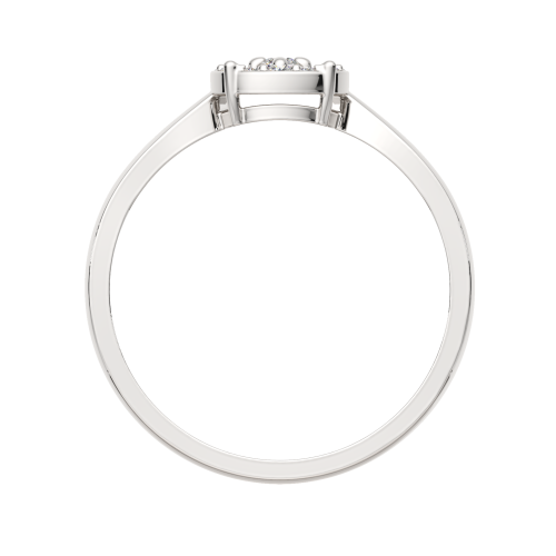 Кольцо из белого золота с бриллиантом 2D00340.14K.W фото 4