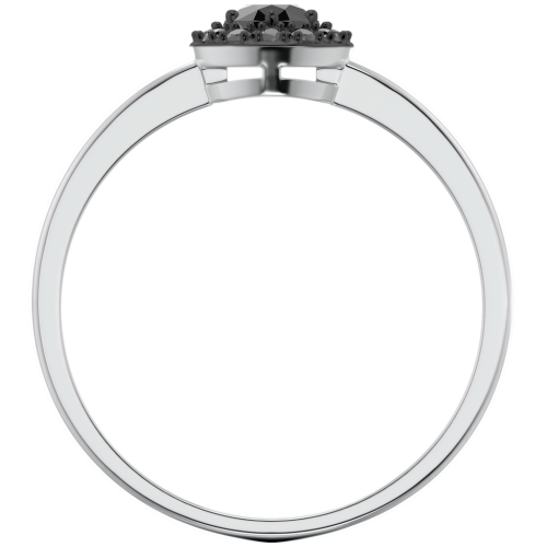 Кольцо из белого золота с бриллиантом 2D00161.14K.W фото 3