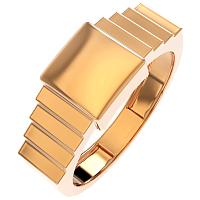Кольцо из розового золота 200154.14K.R