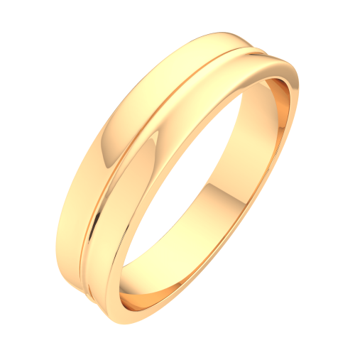 Кольцо обручальное из розового золота 1440130.14K.R