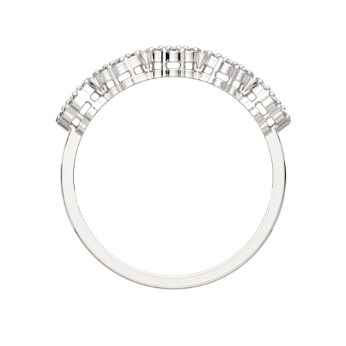 Кольцо из белого золота с бриллиантом 2D00369.14K.W фото 4