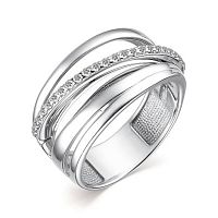 Кольцо из серебра с фианитом 01-3335/00КЦ-00