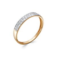 Кольцо из розового золота с бриллиантом 12295-151-01-00