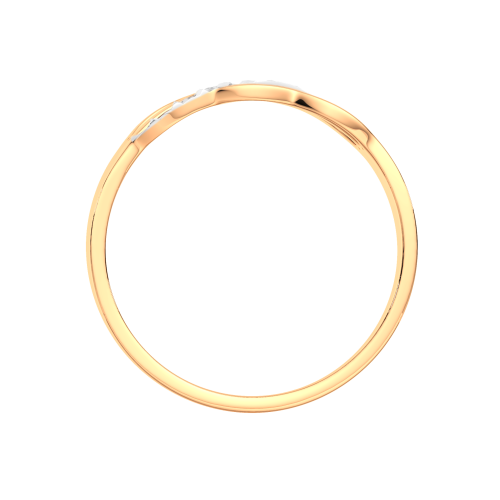 Кольцо из розового золота 200024 фото 4