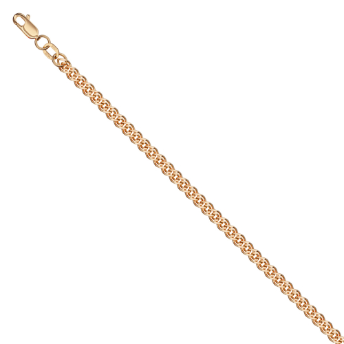 Цепь из розового золота  (плетение Нонна) 512200Г.050.14K.R фото 2